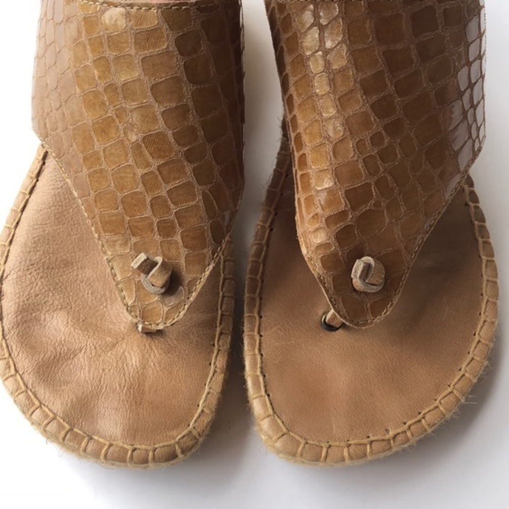 Andre Assous Faux Croc Look Sandals 39 - Picture 3 of 8
